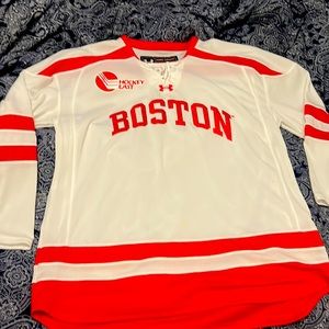 Under Armour White and Red Men's Sweater